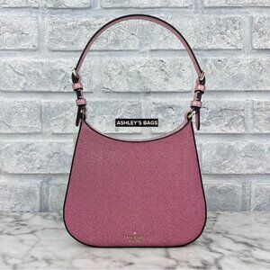 Kate Spade Glimmer Glitter Shoulder Bag In Mitten Pink